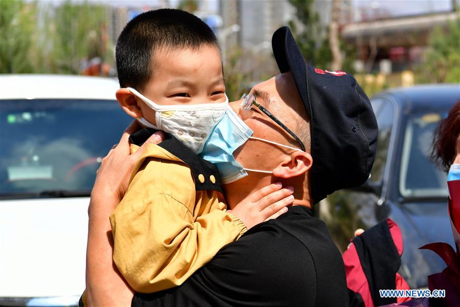 CHINA-SHANXI-MEDICAL TEAM FOR HUBEI-RETURN-REUNION(CN)