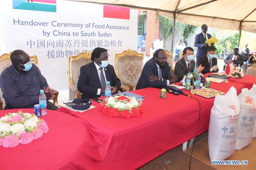 SOUTH SUDAN-JUBA-CHINA-RICE-DONATION