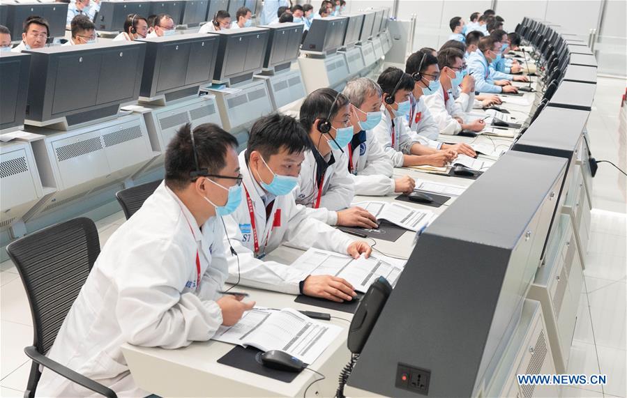 (EyesonSci)CHINA-MARS PROBE TIANWEN-1-DEEP-SPACE MANEUVER(CN)